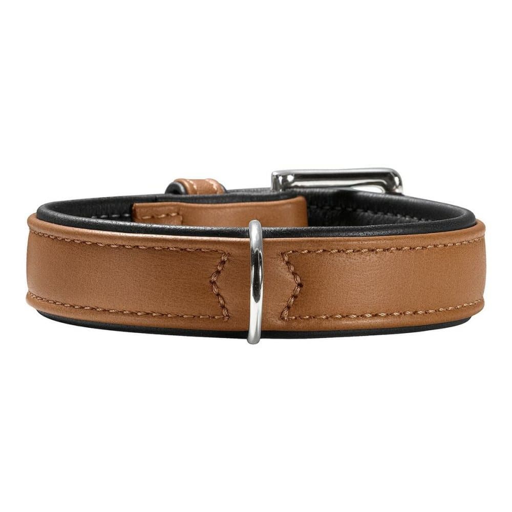 Hundhalsband Hunter Canadian Cognac (37-43 cm)