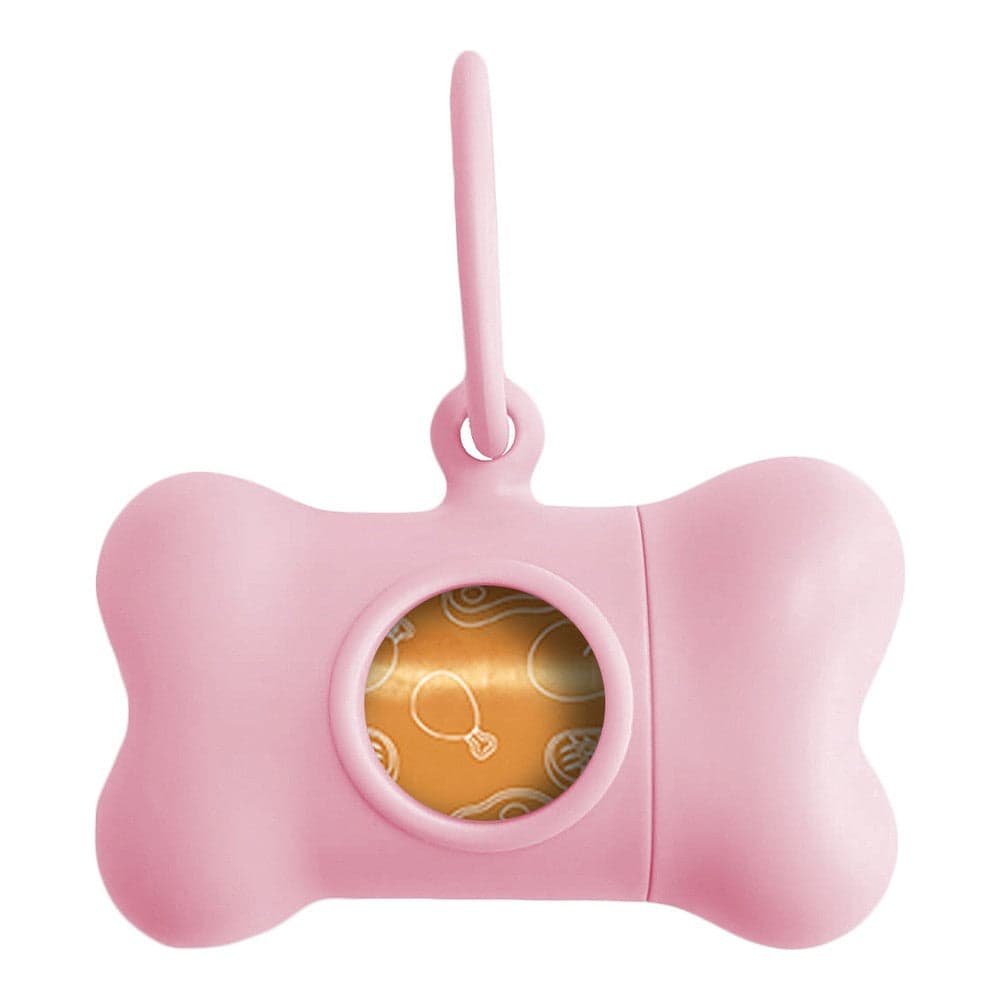 Hållare för bajspåsar United Pets Bon Ton Provenzal Hund Rosa (8 x 4,2 x 5 cm)