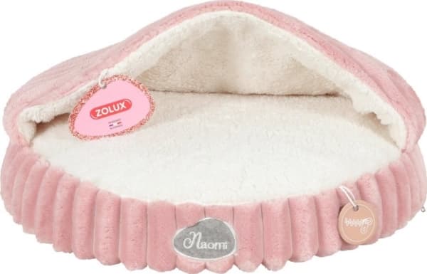 ZOLUX Cat bed NAOMI with a cover, pink color
