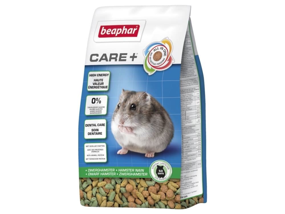 Beaphar 18417, Granulat, 250 g, Hamster, Vitamin A, vitamin B1, vitamin B2, vitamin B6, kalcium, koppar, mangan, 21%