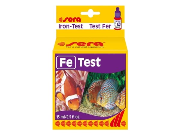 sera Fe Test, Vanntestreagens, Jern (Fe), 0,015 l, Hengende boks, Tyskland