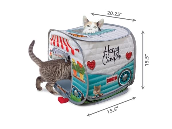 Kong Kattleksak Play Spaces Camper Flerfärgad 52cm