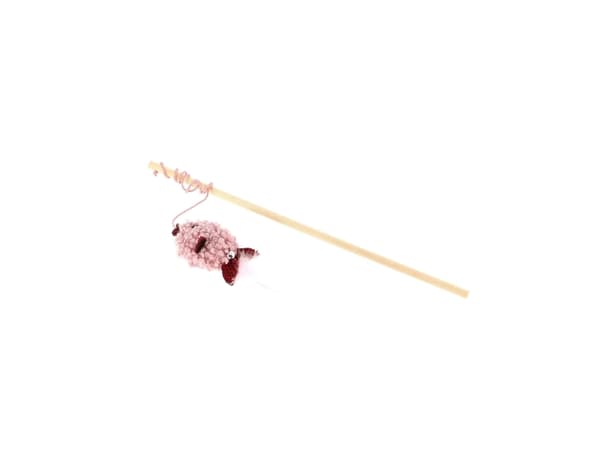 Dogman Kattleksak Spö Nettan Fisk Rosa 42cm