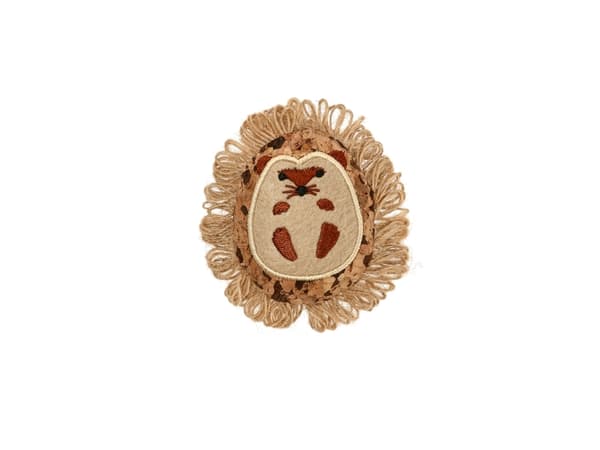 Dogman Kattleksak Natural Igelkott Brun 10cm