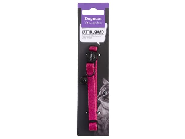 DOGMAN Cat Collar Glitter Rosa