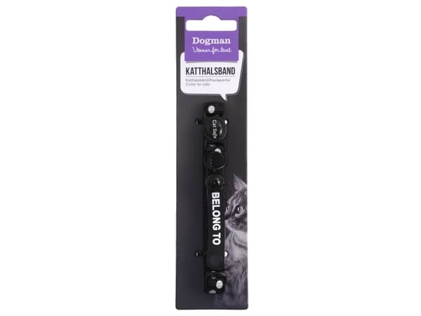 DOGMAN Cat Collar Dot black