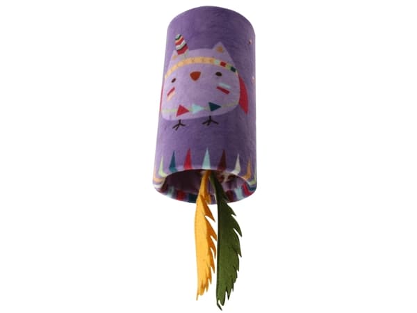 GiGwi Kattleksak Melodychaser Fågel Lila 24cm