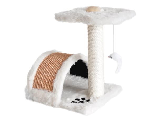 DOGMAN Raapimispylväs Kitty beige 46cm