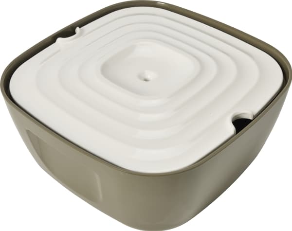 Savic Volcano Drikkefontaine (2,5L), warm grey - white