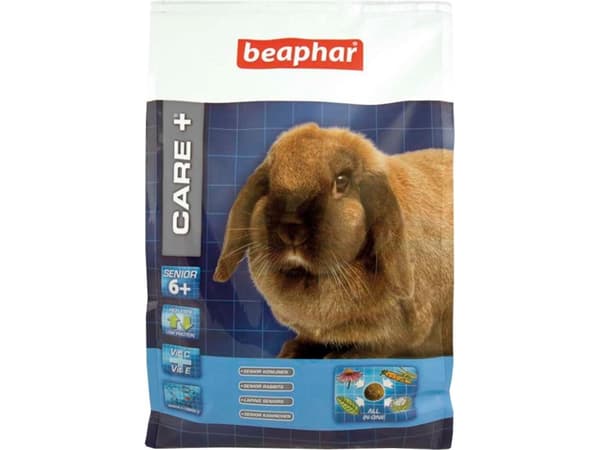 Beaphar Care+ Senior kaninfoder til kaniner over 6 år - 1,5 kg