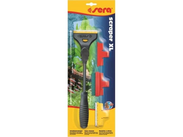 sera scraper XL, Kangas, Musta, 300 mm
