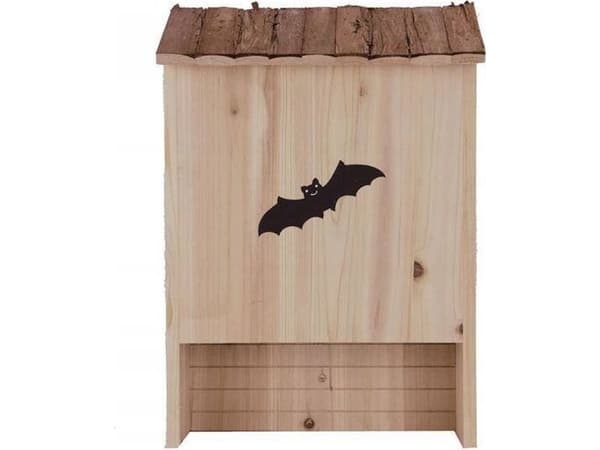 Lepakkolaatikko, puinen, 30x12.5x43cm