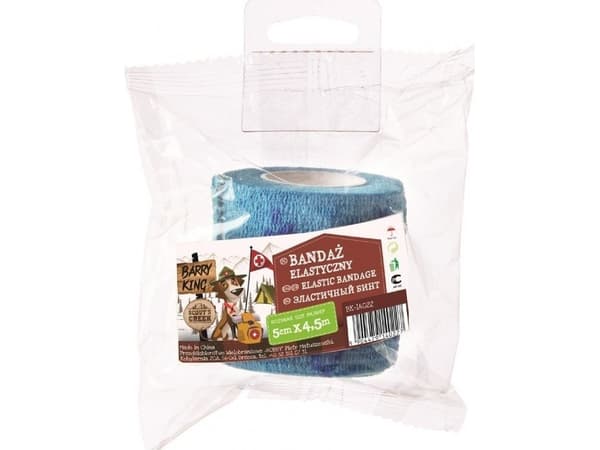 Barry King Elastisk bandasje, 5 cmx4,5 m