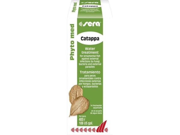 Sera Phyto med Catappa 50 ml, herbal water conditioner
