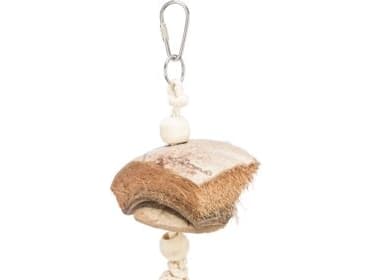 Trixie Natural toy, coconut/rattan/lava rock, 35 cm