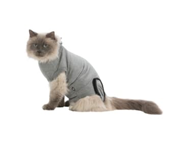 Trixie Beskyttelsesdragt til katte, S–M, grå