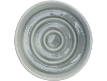 Trixie Slow Feeding kulho, keraaminen, 0,45 l/ø 14 cm, harmaa/sininen