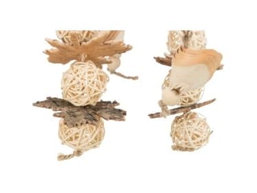 Trixie Natural toy, bamboo/rattan/wood, 31 cm