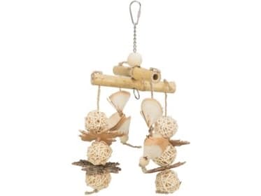 Trixie Natural toy, bamboo/rattan/wood, 31 cm