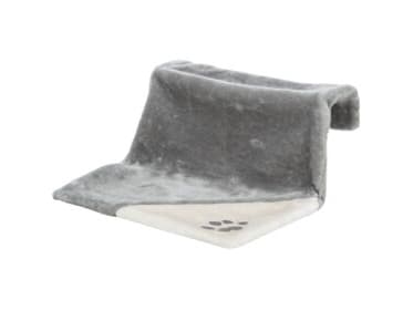 Trixie Radiator bed, plush, 45 × 24 × 31 cm, grey/light grey