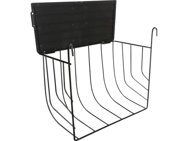 Trixie Høhæk til ophæng m. låg, metal, 25x18x12 cm, sort