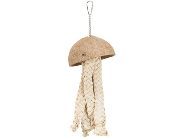 Trixie Natural toy, coconut/banana leaves, 37 cm