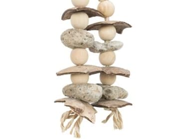 Trixie Natural toy, coconut/seashells, 35 cm