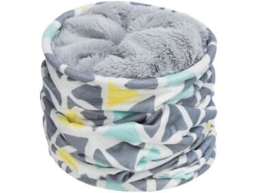 Trixie Sunny cuddly tunnel, plush, ø 19×70 cm, multi coloured/grey