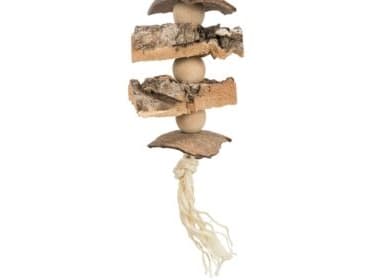 Trixie Natural toy, cork/wood, 37 cm