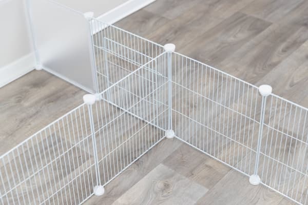 Trixie 4 extension elements for #62460, metal, 35 × 35 cm, white