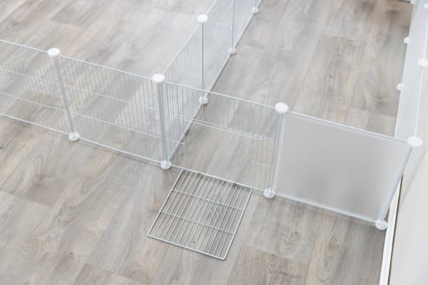 Trixie 4 extension elements for #62460, metal, 35 × 35 cm, white