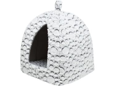 Trixie Mila cave, plush, 32 × 42 × 32 cm, white-grey