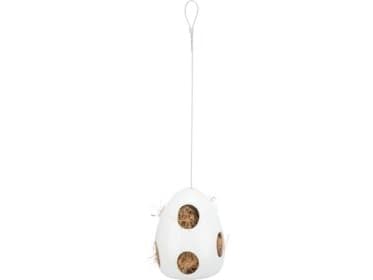 Trixie Nesting aid, hanging, ceramic, 10.5 × 10.5 × 15 cm, white