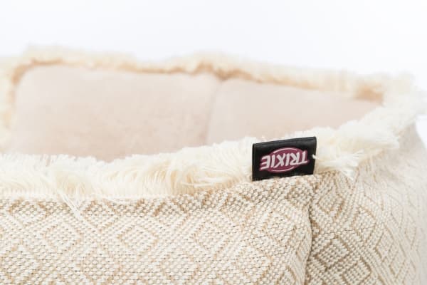 Trixie Boho bed, square, 65 × 65 cm, beige