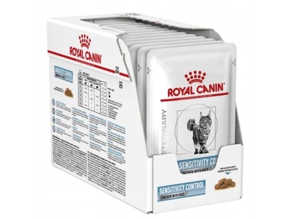 ROYAL CANIN Sensitivity Control Märkä kissanruoka Palat kastikkeessa Kana ja riisi 12x85g