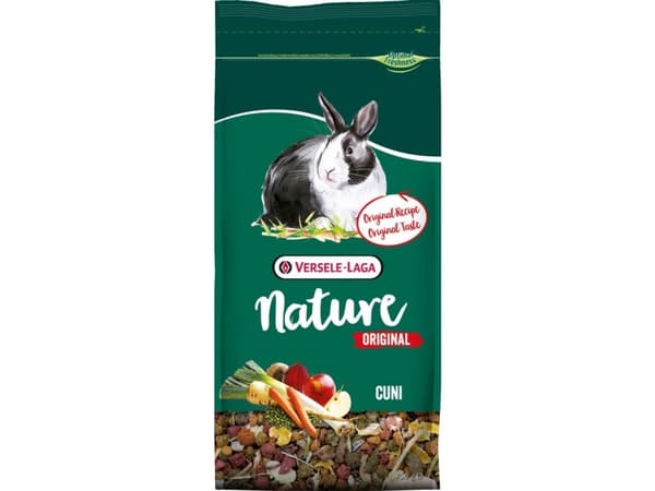VERSELE LAGA Nature Original Cuni - Foder til miniaturekaniner - 9 kg
