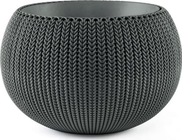 Keter COZIES KNIT blomsterpotte - lysebrun