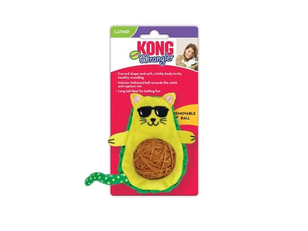 Kong Kattleksak Wrangler Avocato Flerfärgad 12cm