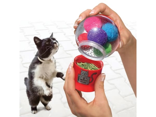 Kong Kattleksak Catnip Infuser Flerfärgad 13cm