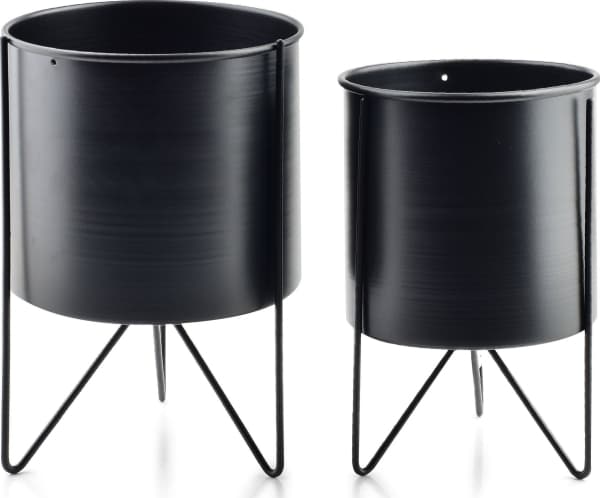 Mondex SWEN BLACK Sett med 2 deksler 18xh26cm/16xh23cm
