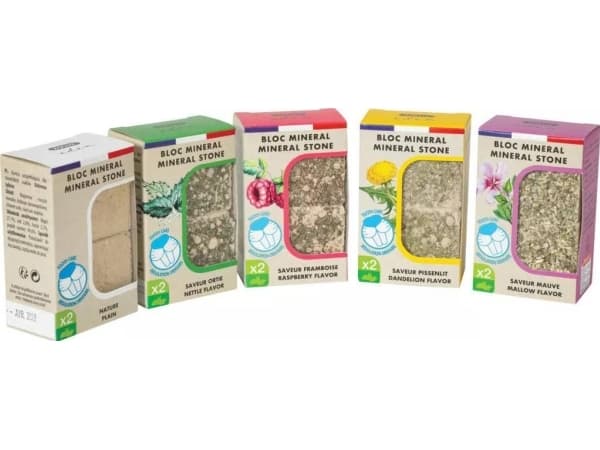 ZOLUX mineral cubes for rodents and rabbits EDEN natural 2 pcs. x 100g