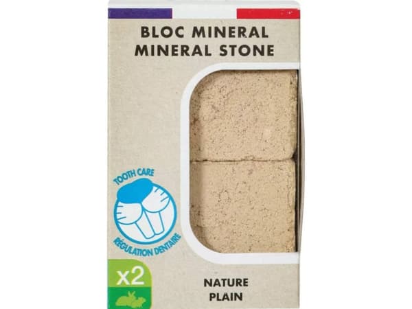 ZOLUX mineral cubes for rodents and rabbits EDEN natural 2 pcs. x 100g