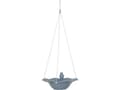 Miniatyrbilde 2 av 3: ZOLUX Drinker/ceramic pool with a bird figure, gray-blue color