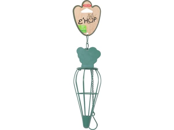 ZOLUX Hay rack EHOP, carrot, green color