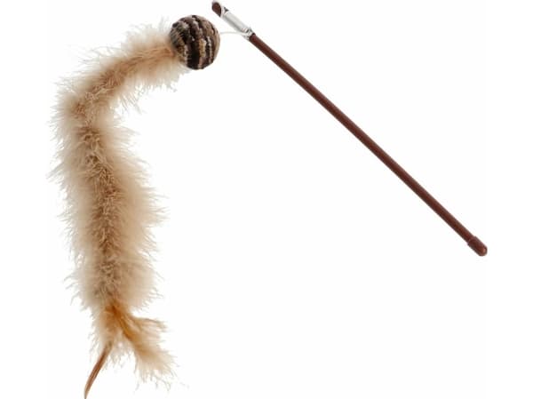 Dogman Kattleksak Spö Fuzzy Brun 35cm