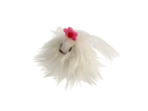 Dogman Kattleksak Valle Lurvig Vit 9cm