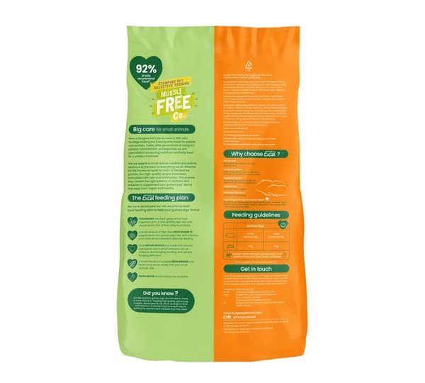 Burgess Burgess Marsvin nuggets m/mint 1,5 kg.
