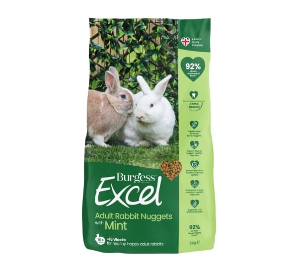 Burgess Excel Rabbit Adult 1,5 kg