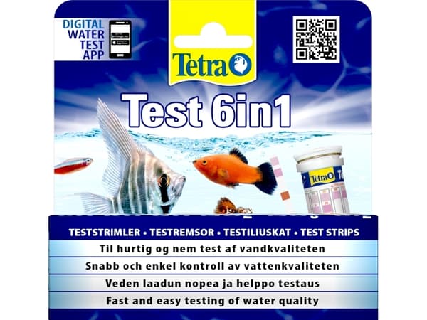 TetraTest 6in1 (25 kpl)