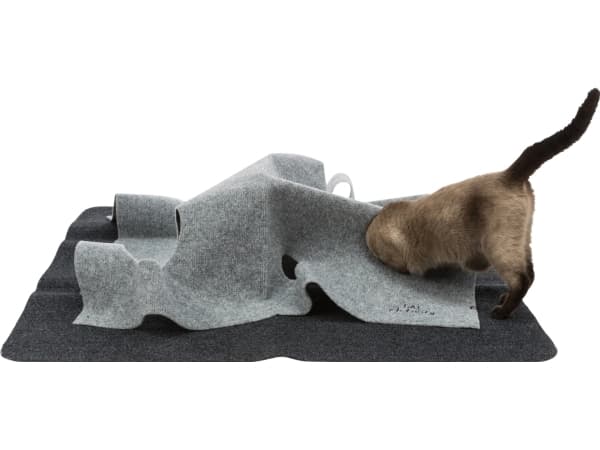 Trixie Cat Activity Adventure tæppe, polyester/TPR, 99 × 99 cm